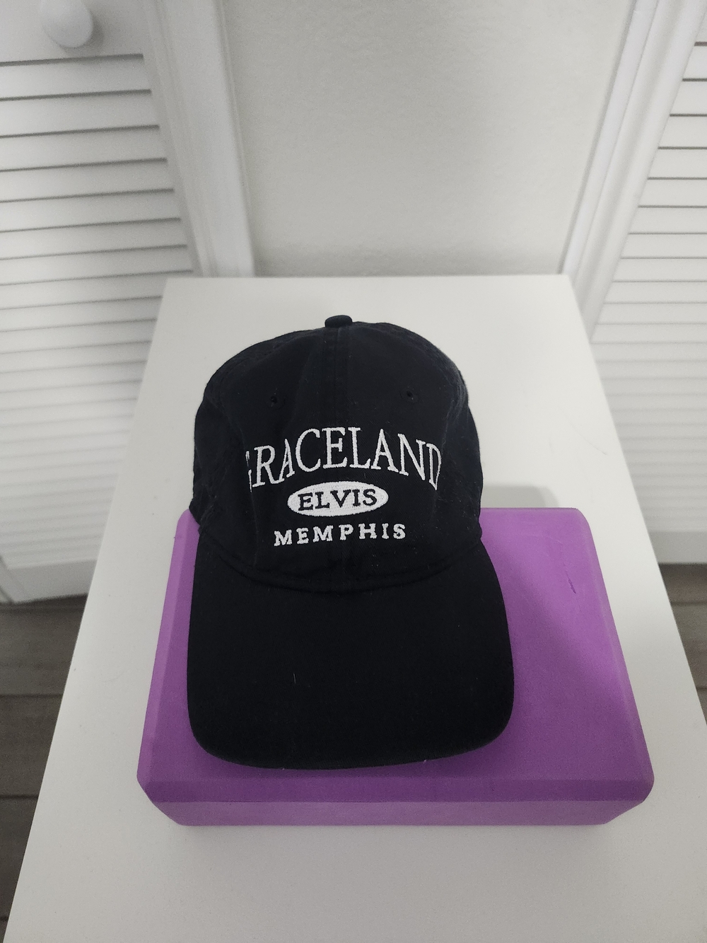 Graceland Elvis Memphis Black Baseball Cap